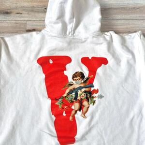 Authentic vlone friends angel cropped